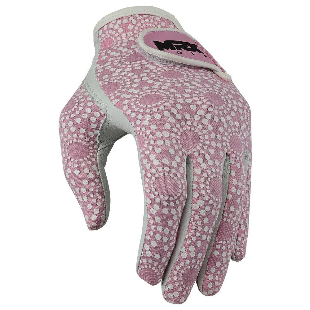 New Women Golf Gloves Cabretta Leather Pink