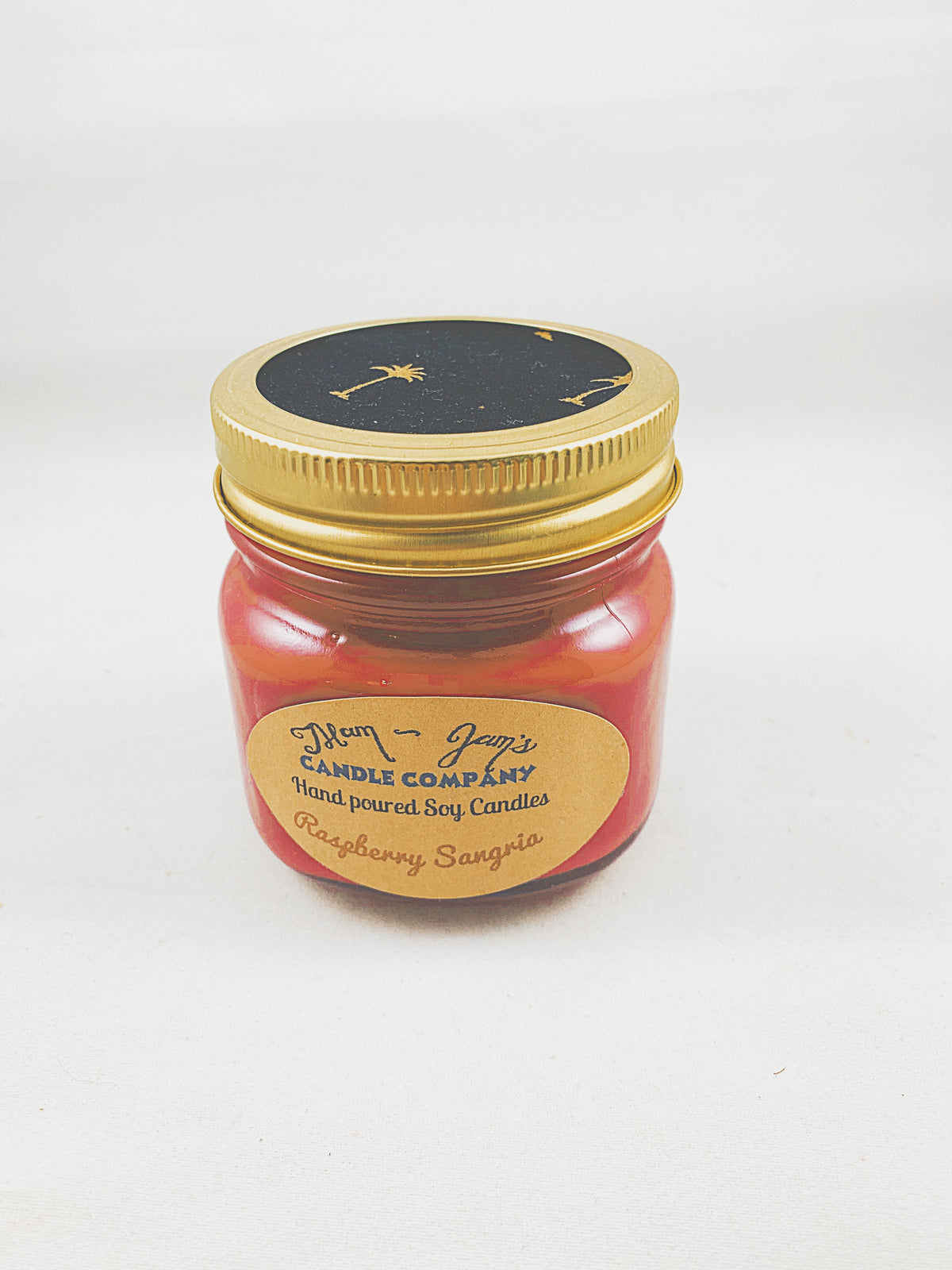 Raspberry Sangria Soy Candle – Fruity & Refreshing Scent | Mam Jam’s