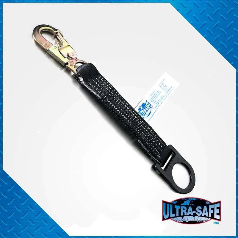 Kevlar D-Ring Extender with Hook and D-Ring - For Hot Work | 1 3/4″ x 18″