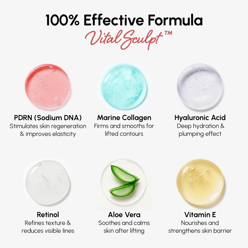 PDRN V-line Lifting Mask 10 PCS