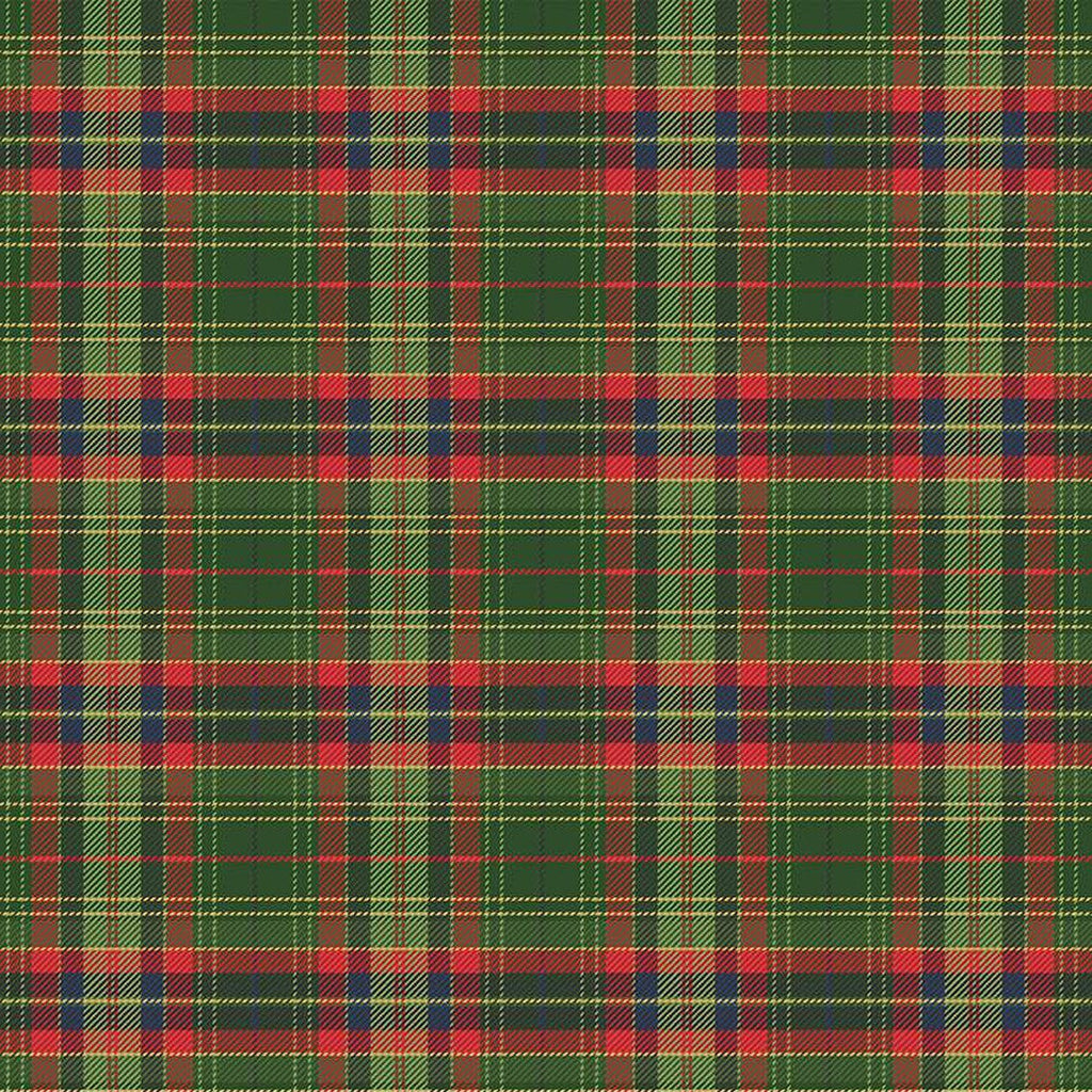 Green Plaid Greta Dress