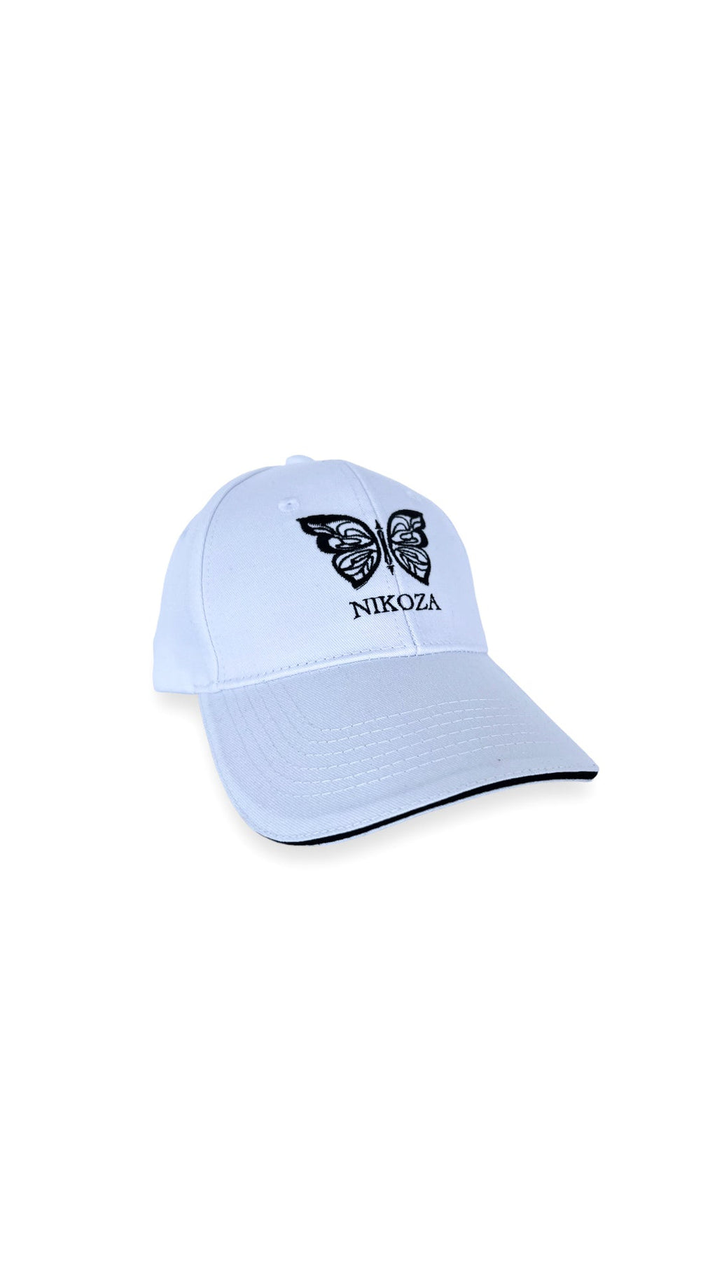 White Nikoza baseball hat