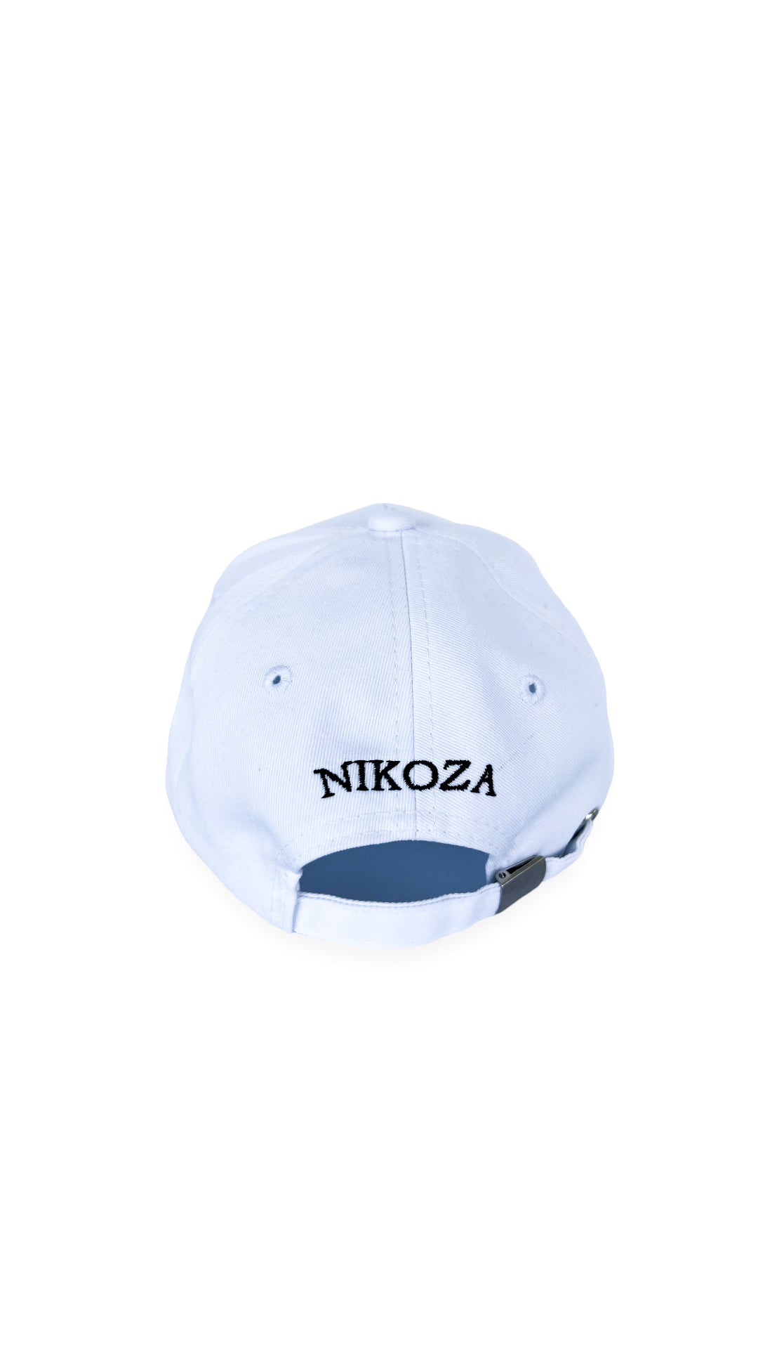 White Nikoza baseball hat