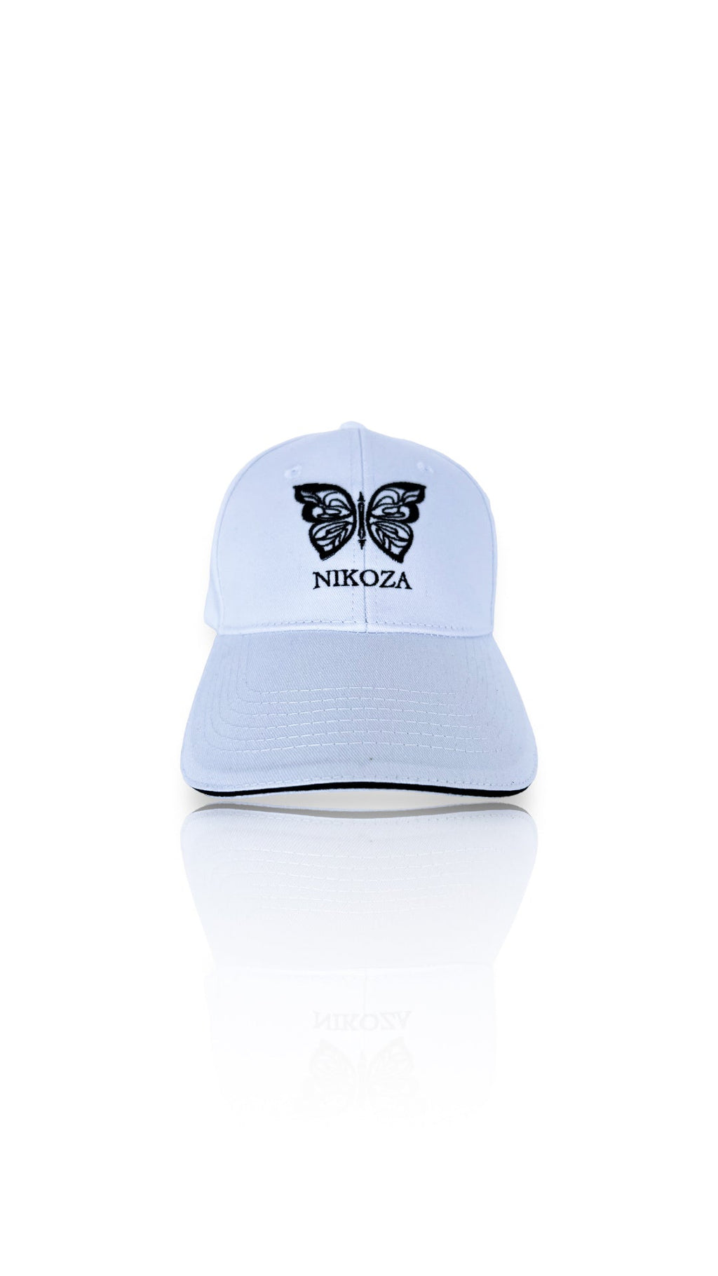 White Nikoza baseball hat