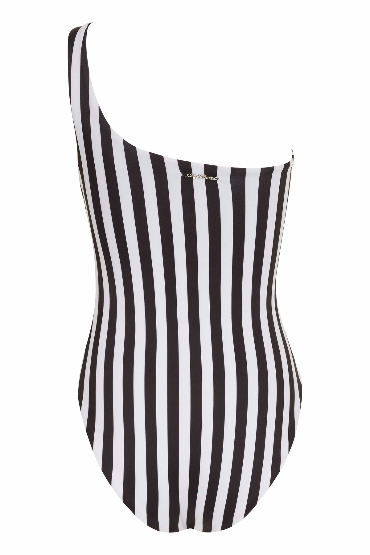 Vanda - White One Shoulder Style Swimsuit