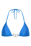 Blue Diana Bikini Top
