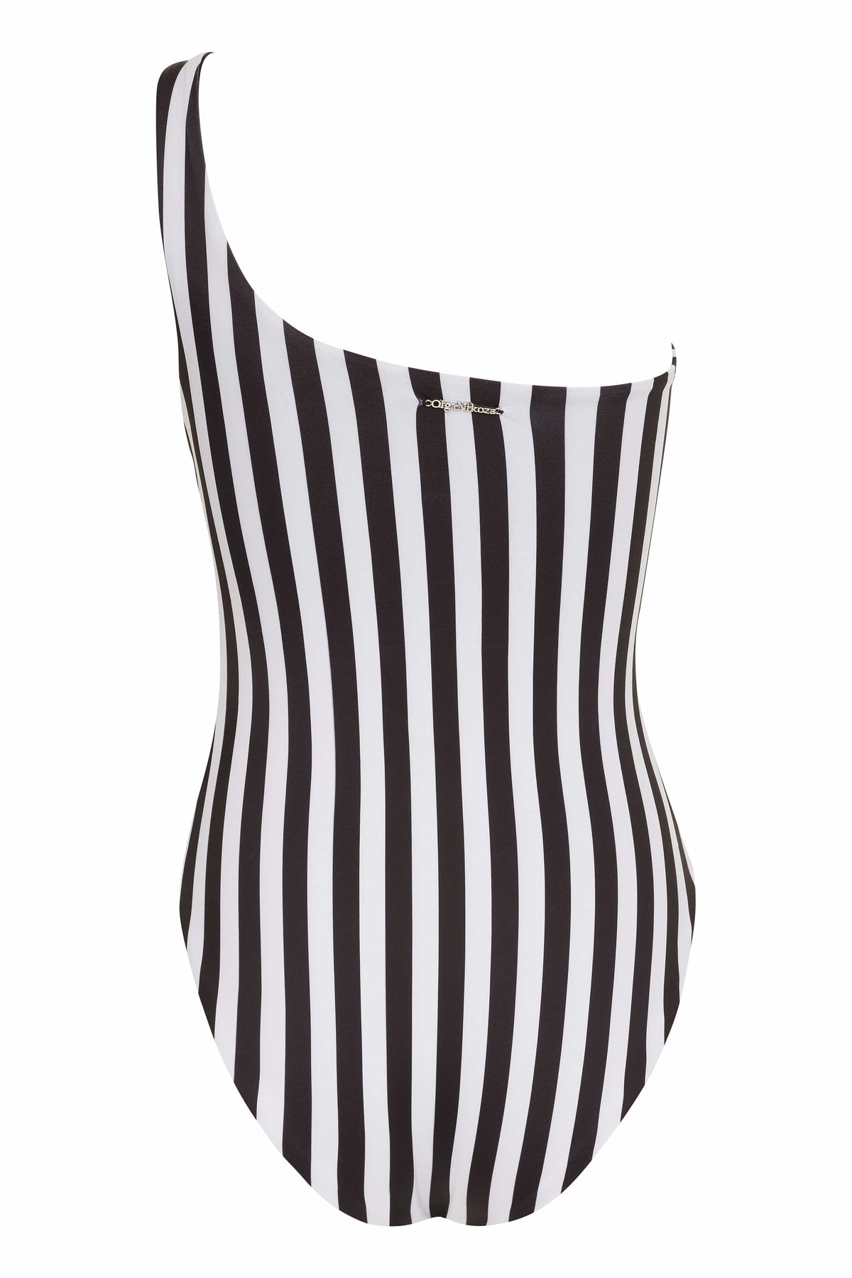 Vanda - Fuchsia One Shoulder Style Swimsuit