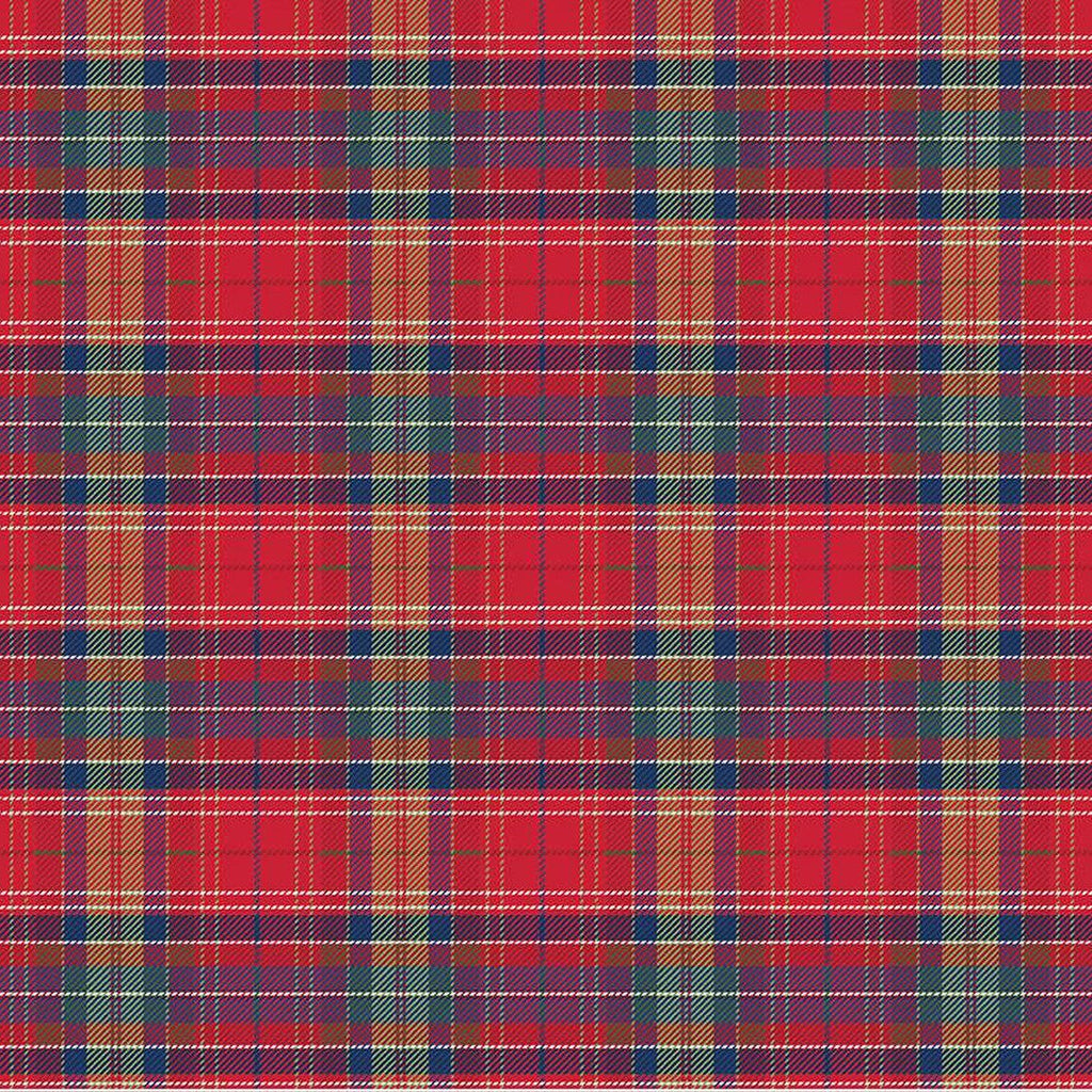 Red Plaid Greta Dress